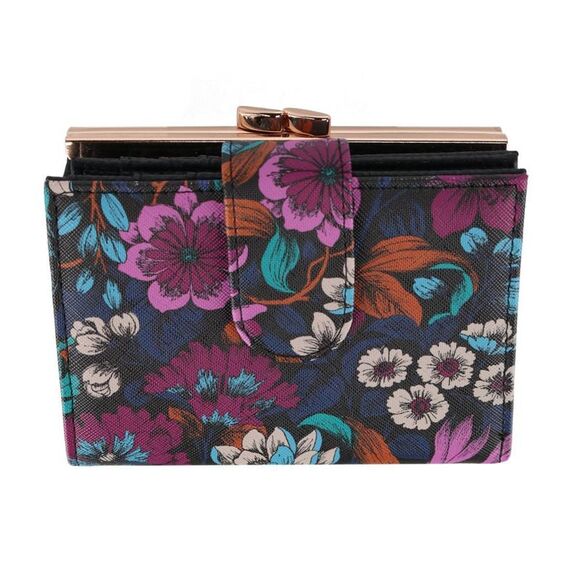 Buxton Women's Beautiful Vegan Leather Lexington Wallet - Picture 1 of 5